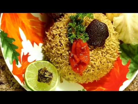 How to Cook white Jollof- Rice[[ Chebu-Jen bu weex ]]