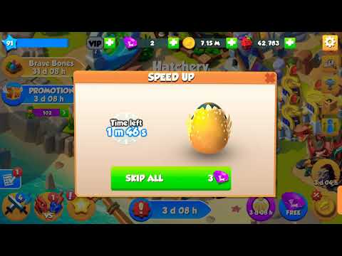 How to hatch sulfur Dragon and get toxic Dragon in Dragon Mania