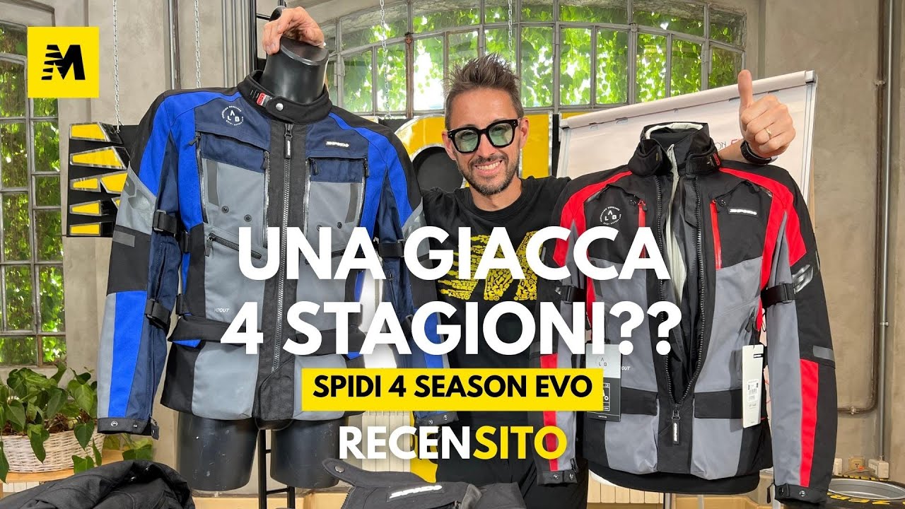 SPIDI 4 Season EVO: una sola giacca, per quattro stagioni 😱