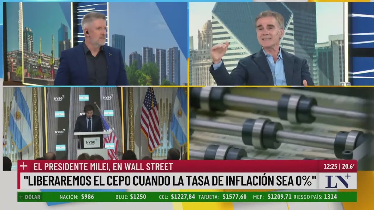 Milei dijo que liberará el cepo "cuando la tasa de inflación sea 0%";el análisis de Marcelo Elizondo