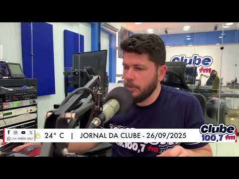 Jornal da Clube - 26/09/2025 -Edição do Almoço