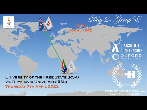 THIULDT 2022 - Day 2 - University of the Free State (RSA) vs. Reykjavik University (ISL)
