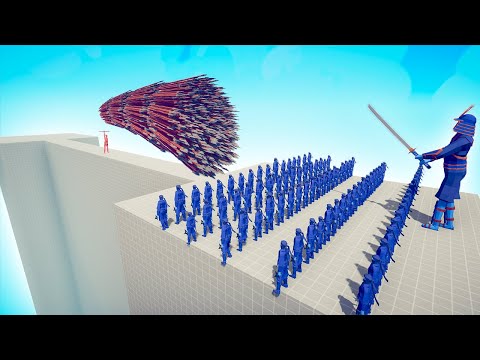 100x NINJA + GIANT vs EVERY GOD - TABS | Totally Accurate Battle Simulator 2022