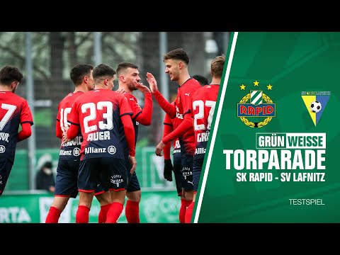 Grün-Weiße Torparade: SK Rapid vs. SV Lafnitz