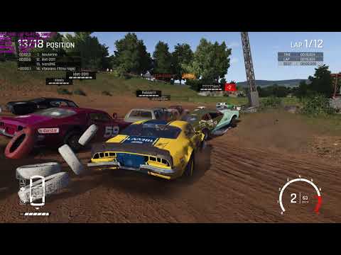 Next Car Game: Wreckfest Walkthrough Part 38 - "Pro Internationals: Gravel Grind"