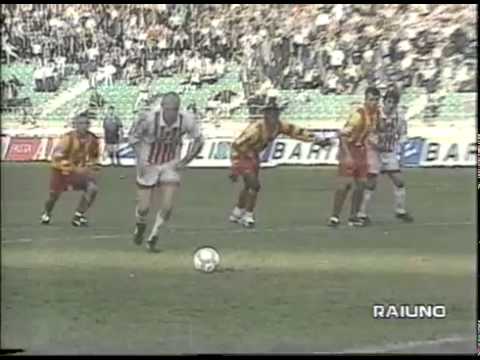 22^ giornata Bari-Lecce 2-2 1997-1998 De Ascentis,Ingesson,Iannuzzi,Rossi