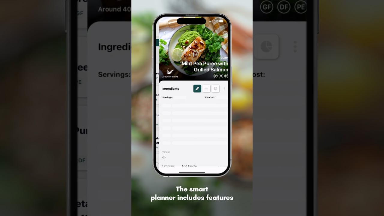 Planner - Nourish App Tutorial