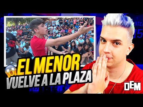 ¡EL MENOR VUELVE A LA PLAZA! | REACCIÓN a EL MENOR vs ESEZETA en DEM BATTLE 2020