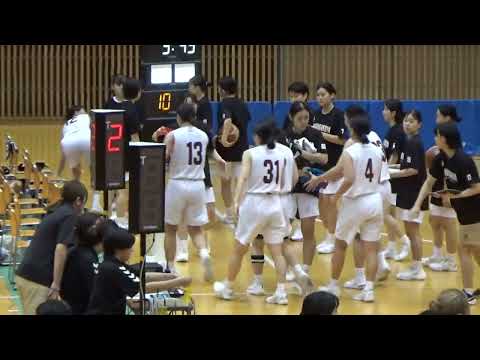 【大学バスケ】中部学院大学　対　静岡大学　第９５回東海学生バスケットボールリーグ戦　２部リーグ