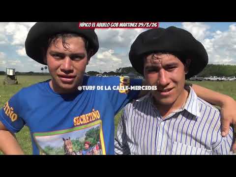 SECRETIÑO GANADOR HÍPICO EL ABUELO GOB MARTINEZ CLÁSICO ENTRE CARTA BLANCA, O'MARILIN Y SECRETIÑO 