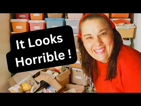 It was so BAD, Old Mobile Home Food Closet!