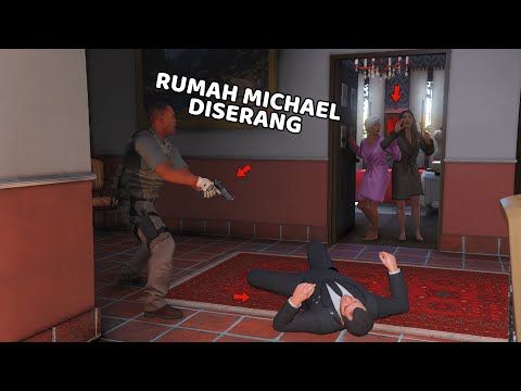 RUMAH KU DI SERANG MILITER - GTA 5 STORY