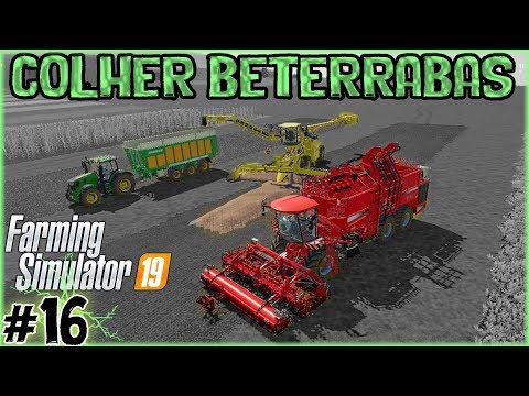 , title : '16 - Colher Beterrabas - Farming Simulator 19'