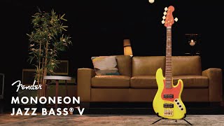 What song did they play at  please?（00:04:58 - 00:05:52） - Exploring the Mononeon Signature Jazz Bass V | Artist Signature Series | Fender