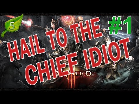 Diablo 3 RoS Hardcore Season 5 - Ep. 1 Hail To The Chief Idiot