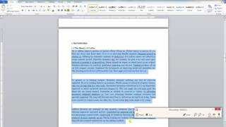 How to indent the first line of paragraphs Microsoft Word 2013