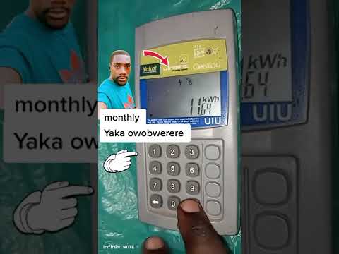 Get 100 free units of yaka Uganda