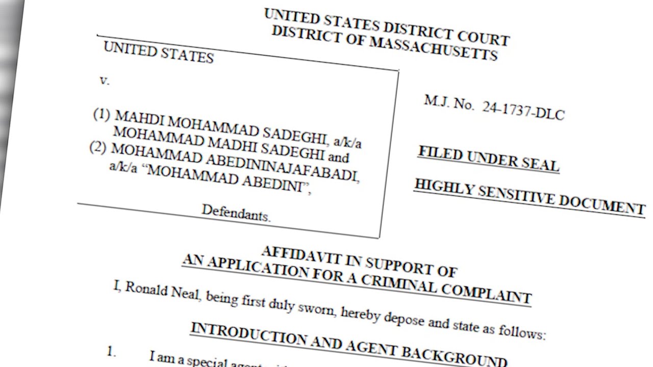 2 Iranians arrested in connection with deadly drone strike