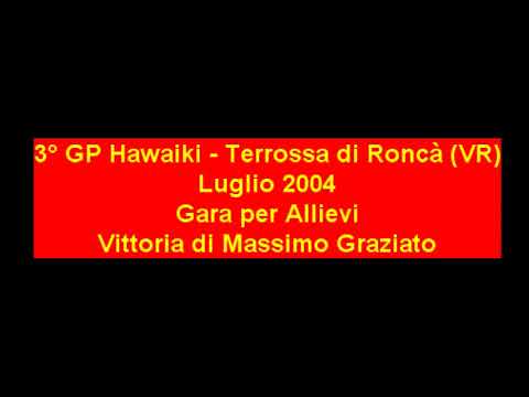 2004 - 3° GP Hawaiki - Terrossa di Roncà - Gara per Allievi