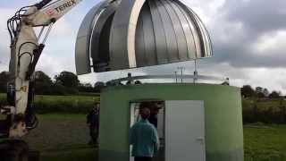 preview picture of video 'Sternenwelt Vogelsberg bekommt eine neue Kuppel'