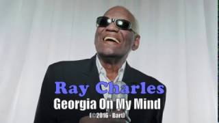 Ray Charles - Georgia On My Mind (Karaoke)