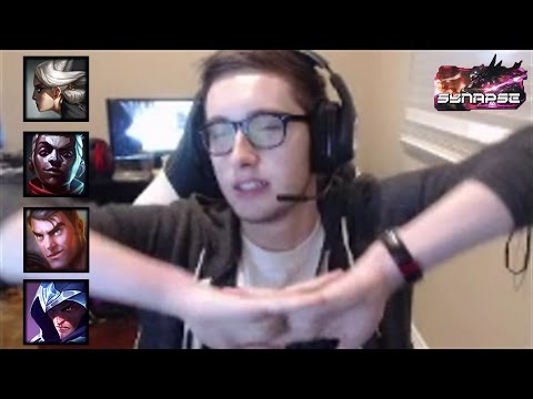 Bjergsen - Stream Highlights #5 - Jayce | Camille | Talon | Ekko - League of Legends