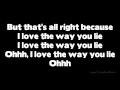 Skylar Grey - Love the way you lie HD with Lyrics ...