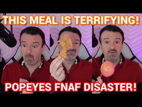 SCARIER Than The Games!! DSP Tries It Ep. 245 - Popeyes Five Nights at Freddy's DISASTER MEAL!