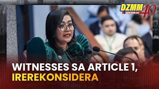House prosecution to reevaluate witnesses on article 1 vs VP Duterte: Luistro | (05 August 2026)