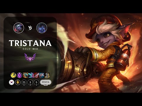 Tristana Mid vs Sylas - KR Master Patch 13.13