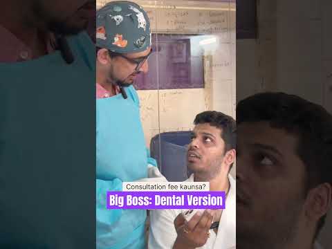 Big Boss: Dental Version | #dentist #dental #bigboss #comedyvideo #funnyreels #salmankhan #bb17