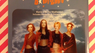 B WITCHED CD SINGLE BLAME IT ON THE WEATHERMAN INCLUDES THE AMEN & CHICANE MIXES REVIEW