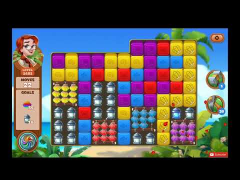 Lost Island Blast Adventure Level 1481 NO BOOSTERS - A S GAMING ✔