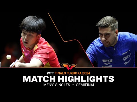 Wang Chuqin vs Darko Jorgic | MS SF | WTT Finals Fukuoka 2024