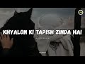 Aaj Bhi Mery Khayalon Ki Tapish Zinda Hai Slowed And Reverb Tabeeb E Qalb