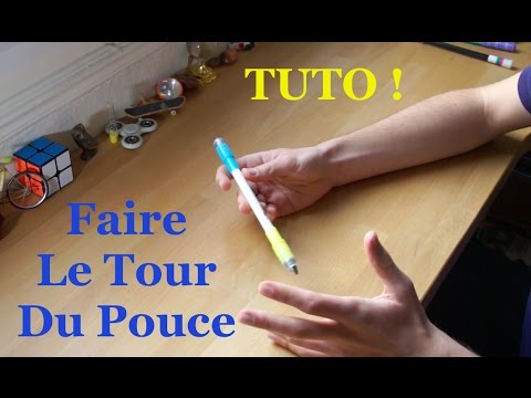 Tourner Un STYLO AUTOUR DU POUCE - Tuto Thumbaround Penspinning