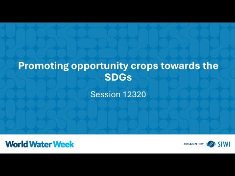 Promoting opportunity crops towards the SDGs