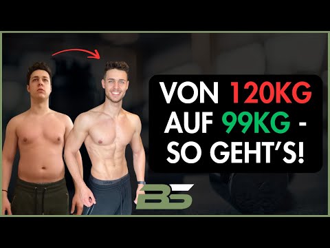 Wie du von 120kg auf 99kg kommst - 20kg abnehmen - Step by step