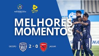 MELHORES MOMENTOS: DECISÃO 2 X 0 JAGUAR | 3ª RODADA | PERNAMBUCANO 2026