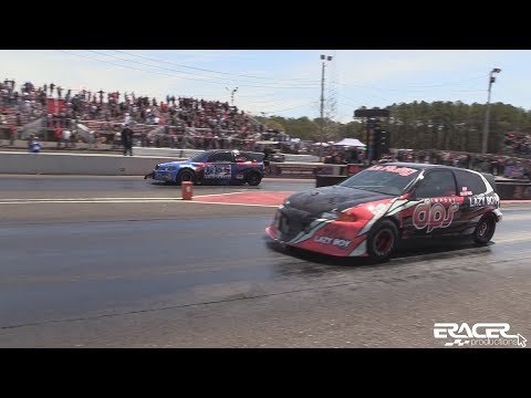 X-FWD Eliminations Coverage | Import Revival 2018 @ Atco | ERacer