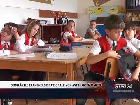 SIMULĂRILE EXAMENELOR NAȚIONALE VOR AVEA LOC ÎN MARTIE