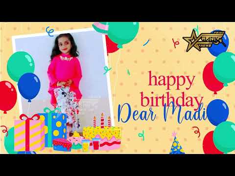 WHISHING YOU HAPPY BIRTHDAY MADIHA