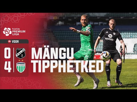  Jalgpalliklubi Nõmme Kalju Tallinn 0-4 FC Infone...