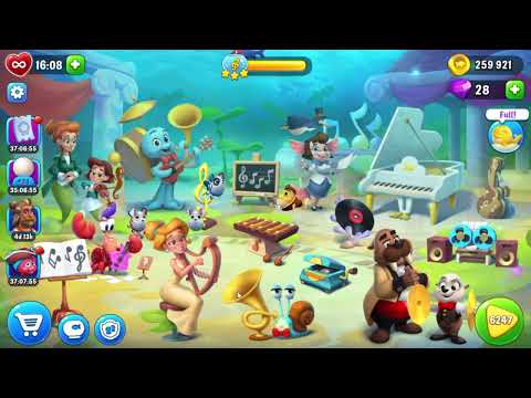 Fishdom 6247 Level - 13 moves - NO BooSTERS