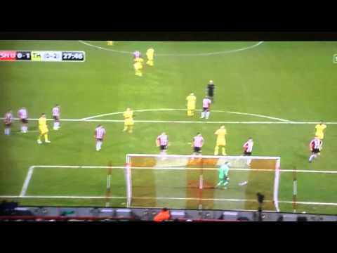 Eriksen Free-kick Goal - Sheffield United 2-2 Spurs - Capital One Second Leg - 2015 HD [28/01/15]