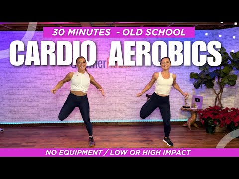 30-Min Low Impact Aerobics Party | Fun, Calorie Burn & 2024 Music - High Impact Options