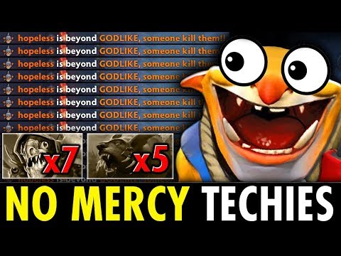 No Mercy This Techies No Stop Delete Hard Carry | Techies Official