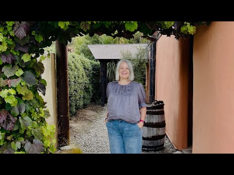We stayed in a straw bale house in Arrowtown