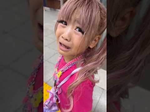 A gal who got scolded by her mom #kogyaru #gal #Harajuku #child-raising
