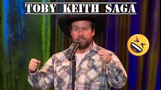 Rodney Carrington - TOBY KEITH SAGA (Full Story HD)
